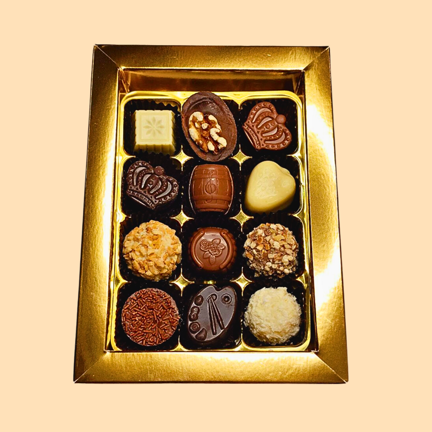 12 Chocolate Gift Box (Pre-packed)